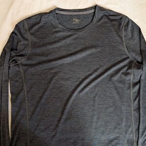 Prana Men's Gray Long Sleeve Shirt